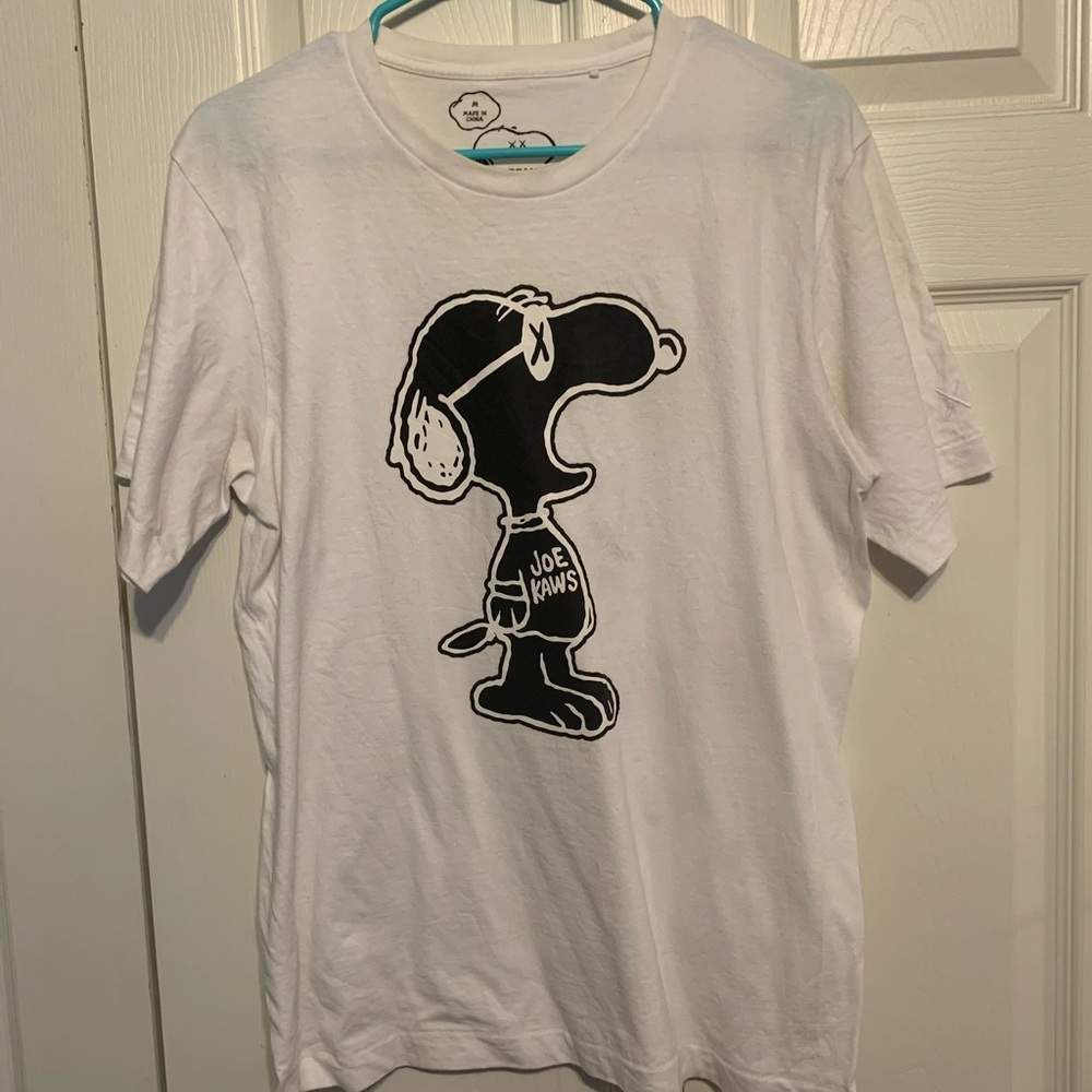 Kaws Uniqlo Peanuts Tee White